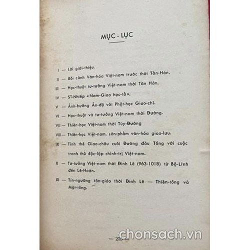 Lịch sử tư tưởng Việt Nam 