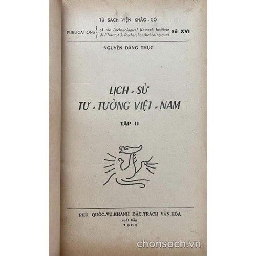 Lịch sử tư tưởng Việt Nam 
