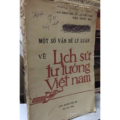 Một số vấn đề lý luận về lịch sử tư tưởng Việt Nam 
