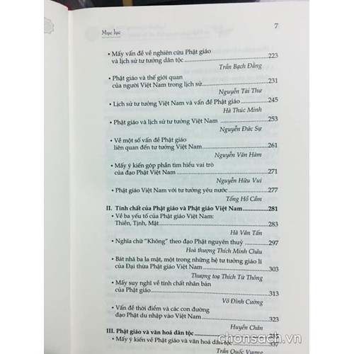 Lịch sử tư tưởng Việt Nam và Phật giáo trong lịch sử tư tưởng Việt Nam 