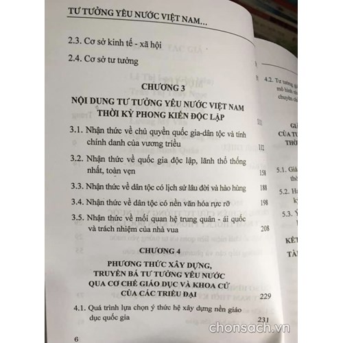 Tư tưởng yêu nước Việt Nam thời kỳ phong kiến độc lập (938-1884)