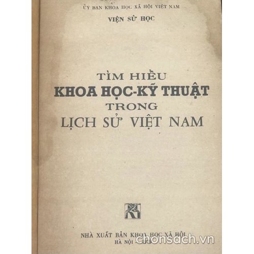 Tìm hiểu khoa học kỹ thuật trong lịch sử Việt Nam 