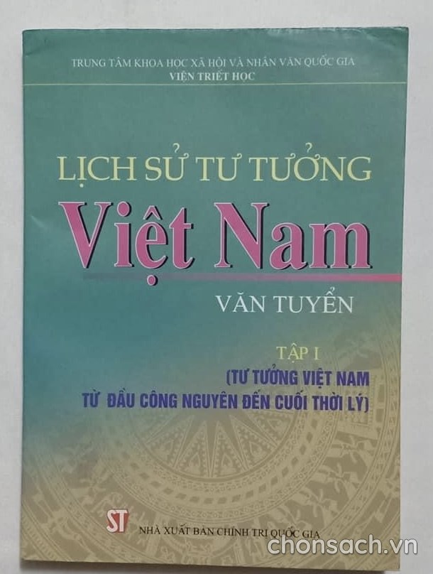 Lịch sử tư tưởng Việt Nam- Văn tuyển 