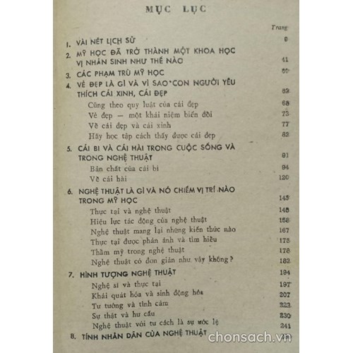 Mỹ học - khoa học diệu kỳ 