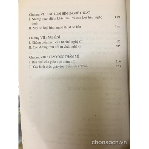 Mĩ học đại cương 