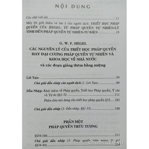 Các nguyên lý của triết học pháp quyền 