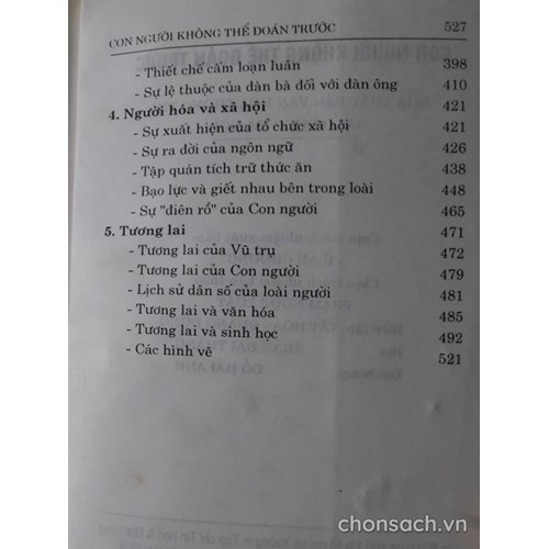 Con người không thể đoán trước - Lịch sử tự nhiên của con người 