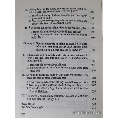 Tư tưởng cải cách ở Việt Nam nửa cuối thế kỷ XIX