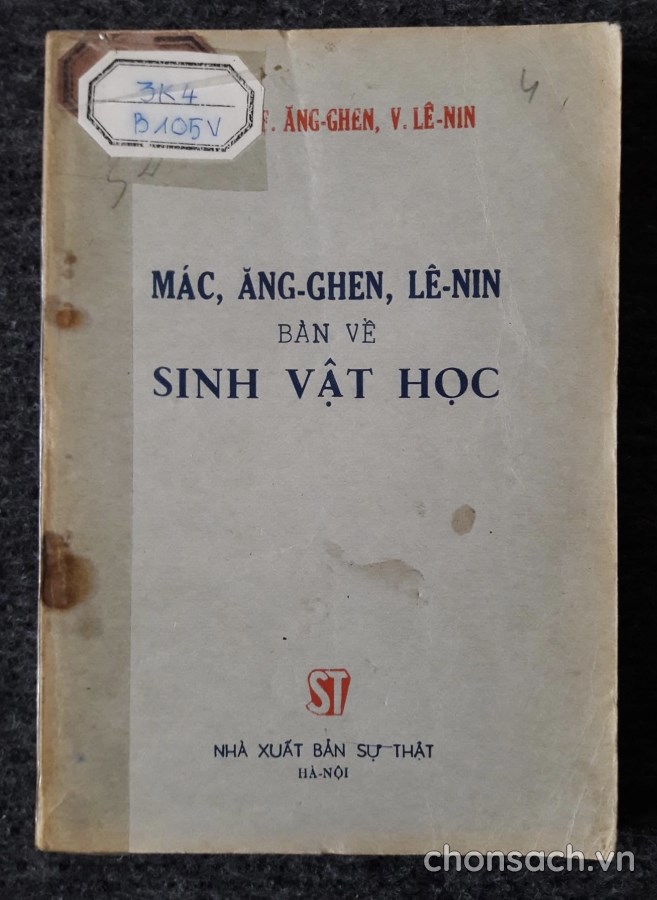 Mác, Ăng-ghen, Lê-nin bàn về Sinh vật học 