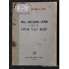 Mác, Ăng-ghen, Lê-nin bàn về Sinh vật học 