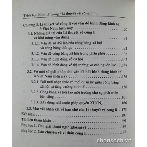 Triết học kinh tế trong “Lí thuyết về công lí “ của nhà triết học Mỹ John Rawls 