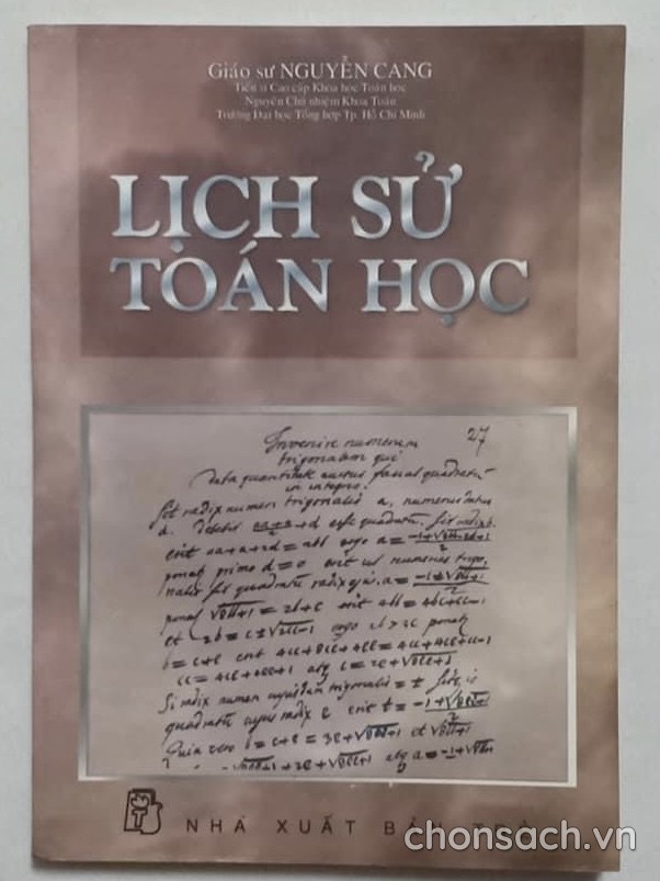 Lịch sử Toán học (8)