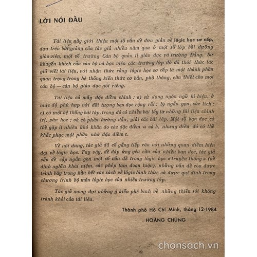 Logic học sơ cấp 