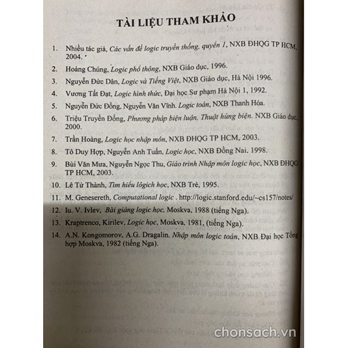 Nhập môn Logic học 