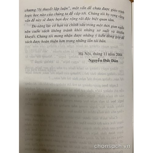 Nhập môn Logic hình thức và Logic phi hình thức 