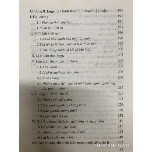 Nhập môn Logic hình thức và Logic phi hình thức 