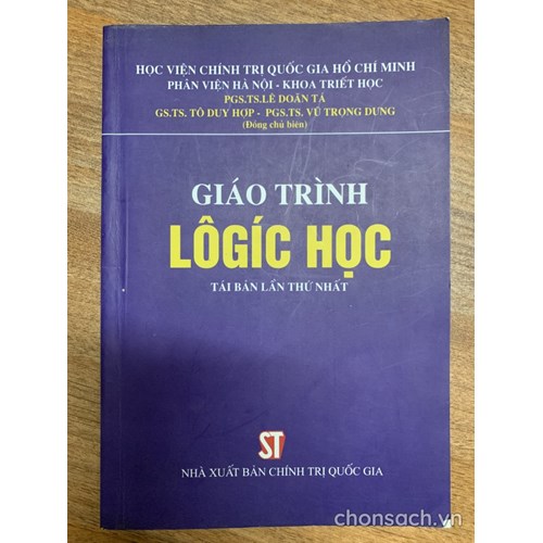 Giáo trình Lôgíc học