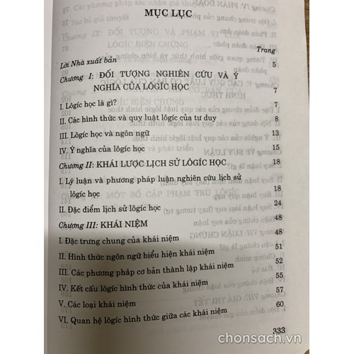 Giáo trình Lôgíc học
