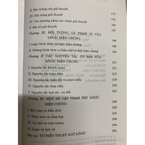 Giáo trình Lôgíc học