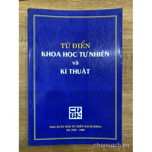 Từ điển Khoa học tự nhiên và Kỹ thuật 
