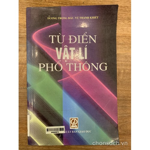 Từ điển Vật lý phổ thông 