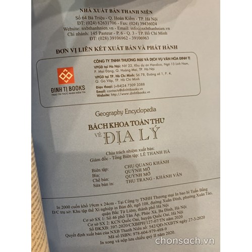 Bách khoa toàn thư về Địa lý 