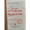 Chủ nghĩa duy vật biện chứng và khoa học tự nhiên 