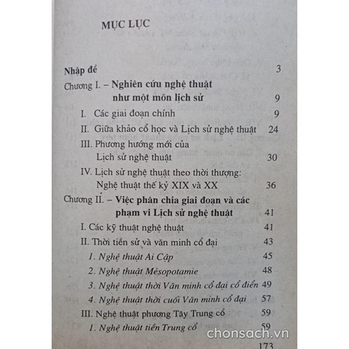 Lịch sử Nghệ thuật (2)