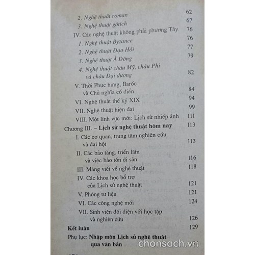 Lịch sử Nghệ thuật (2)