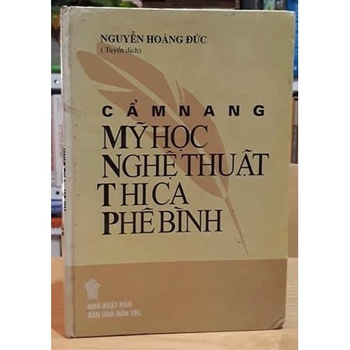 Cẩm nang mỹ học nghệ thuật thi ca phê bình 