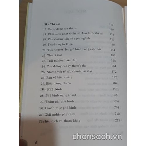 Cẩm nang mỹ học nghệ thuật thi ca phê bình 