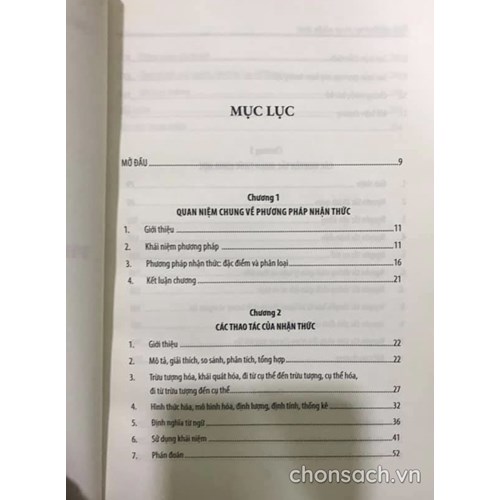 Bàn về phương pháp nhận thức 