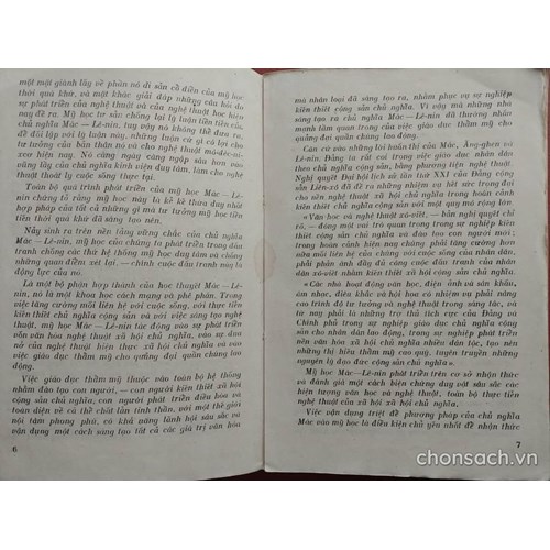 Nguyên lý mỹ học Mác-Lê nin (Phần I)