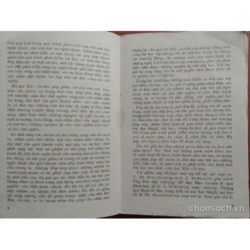 Nguyên lý mỹ học Mác-Lê nin (Phần I)