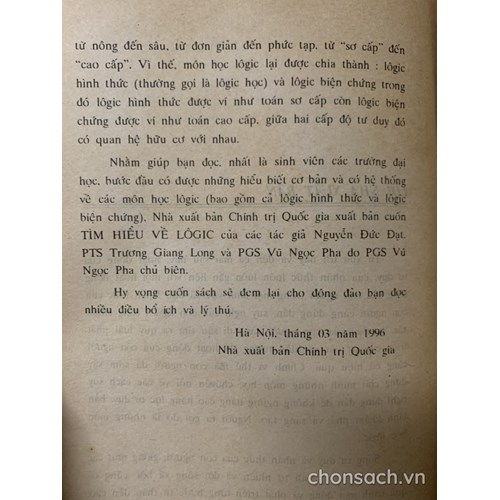 Tìm hiểu về logic 