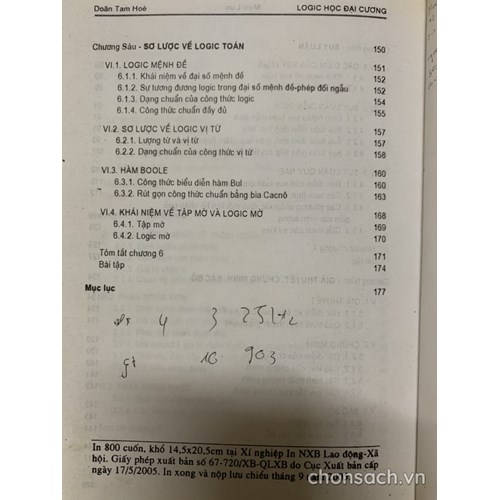 Logic học đại cương (Đại học Xây dựng)