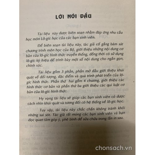 Lô- gíc học (ĐH Sư phạm TP.HCM)