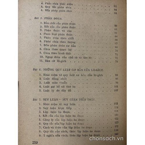 Mấy bài nói chuyện về Lô-gích