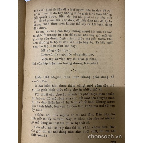 Mấy bài nói chuyện về Lô-gích