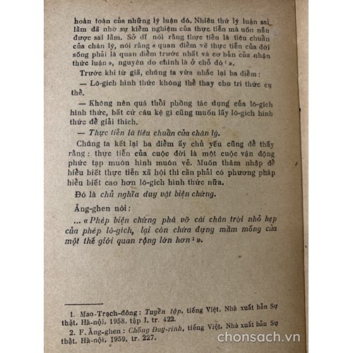 Mấy bài nói chuyện về Lô-gích