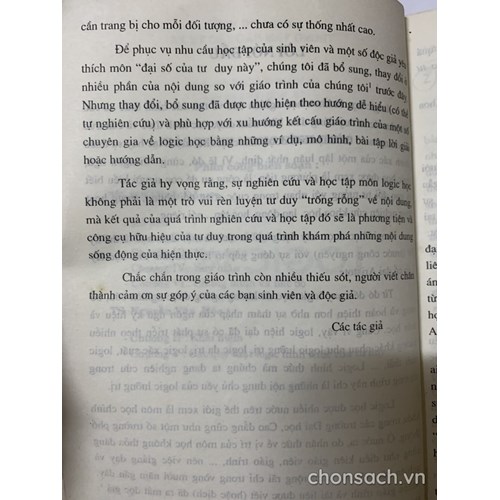 Giáo trình Logic học (ĐH Huế)