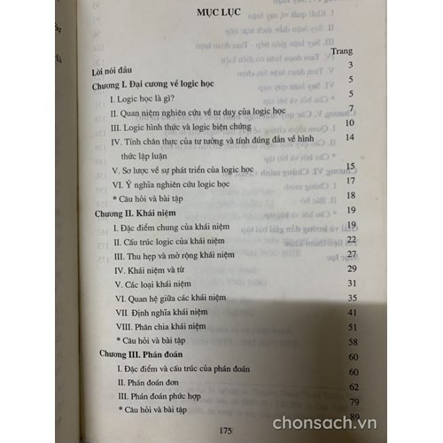 Giáo trình Logic học (ĐH Huế)