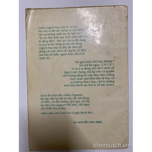 Logic học (ĐH Tổng hợp TP.HCM)