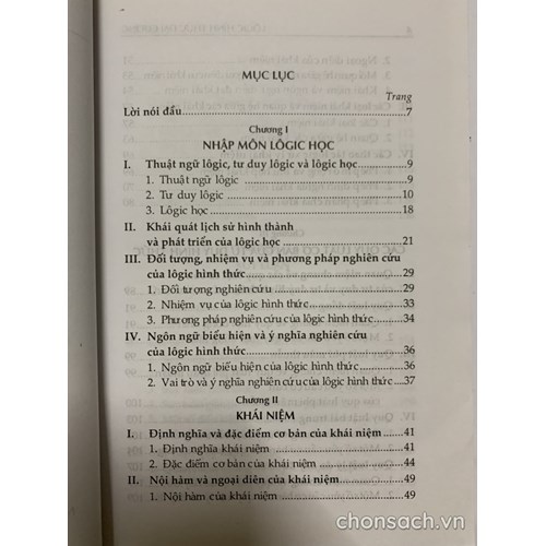 Lôgic hình thức đại cương (ĐH Quốc gia Hà Nội)