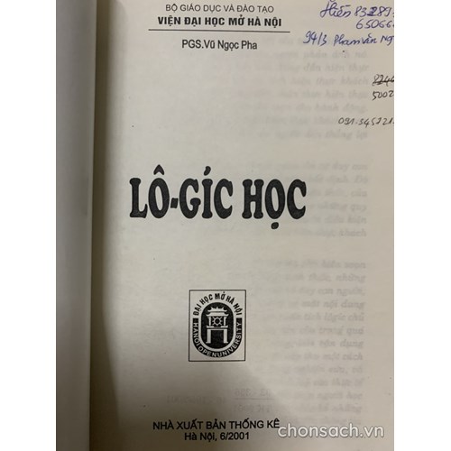 Lô-gíc học (Viện ĐH Mở Hà Nội)
