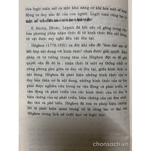 Giáo trình Logic hình thức (dùng cho sinh viên khoa luật)