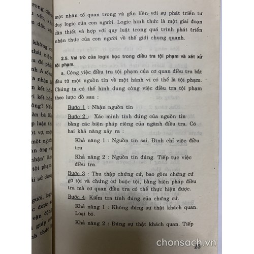 Giáo trình Logic hình thức (dùng cho sinh viên khoa luật)