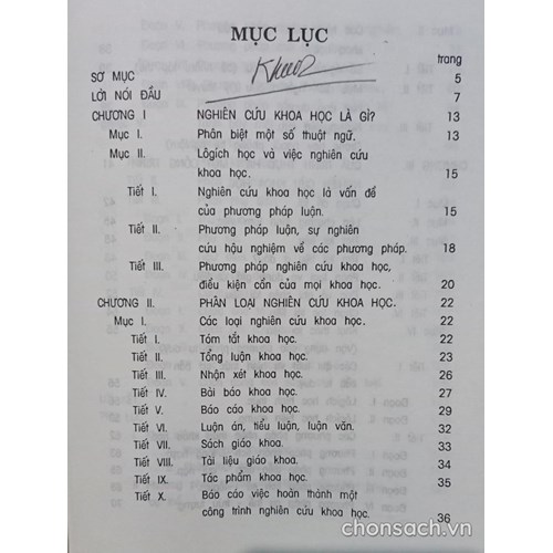 Lôgích học và phương pháp nghiên cứu khoa học (2)