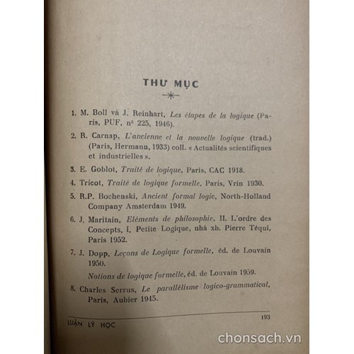 Đại cương luận lý học hình thức (tập 1)