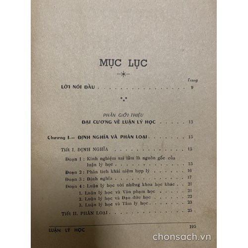 Đại cương luận lý học hình thức (tập 1)